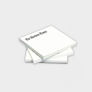 The Green & Good Sticky Notes made from recycled paper. Practical for office use, made in the UK. 50 sheets as standard in 3x3" (75 x 75mm).