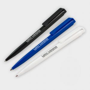 The Green & Good Retractable ball pen made from recycled CD Cases