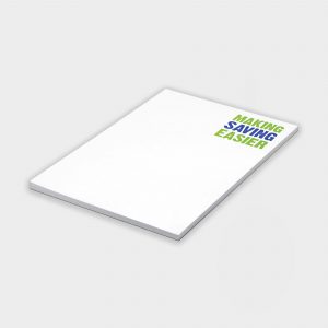The Green & Good A5 Notepad made from recycled paper, 50 Sheets