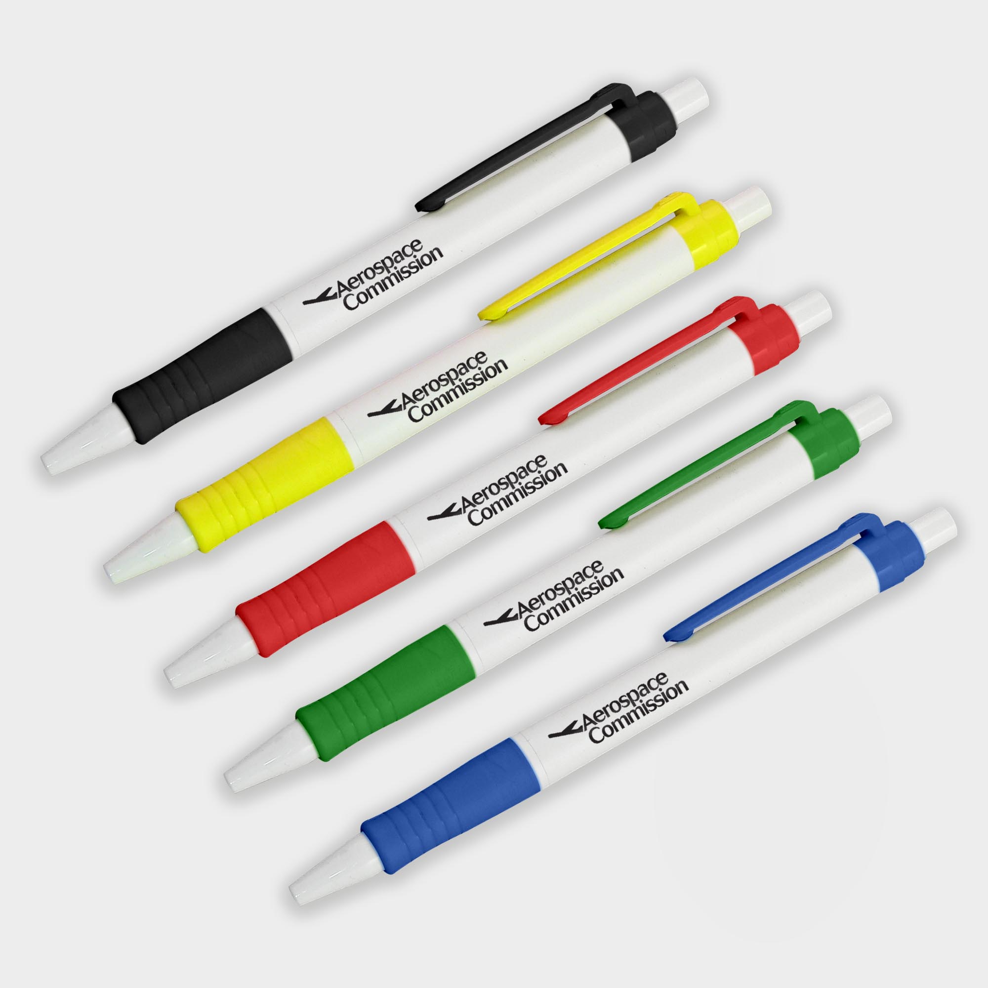 The Green & Good Bio Solid Biodegradable Pen. Corn based plastic pen with a solid coloured body and a push button. Available in a wide range of trim colours. Black ink as standard.