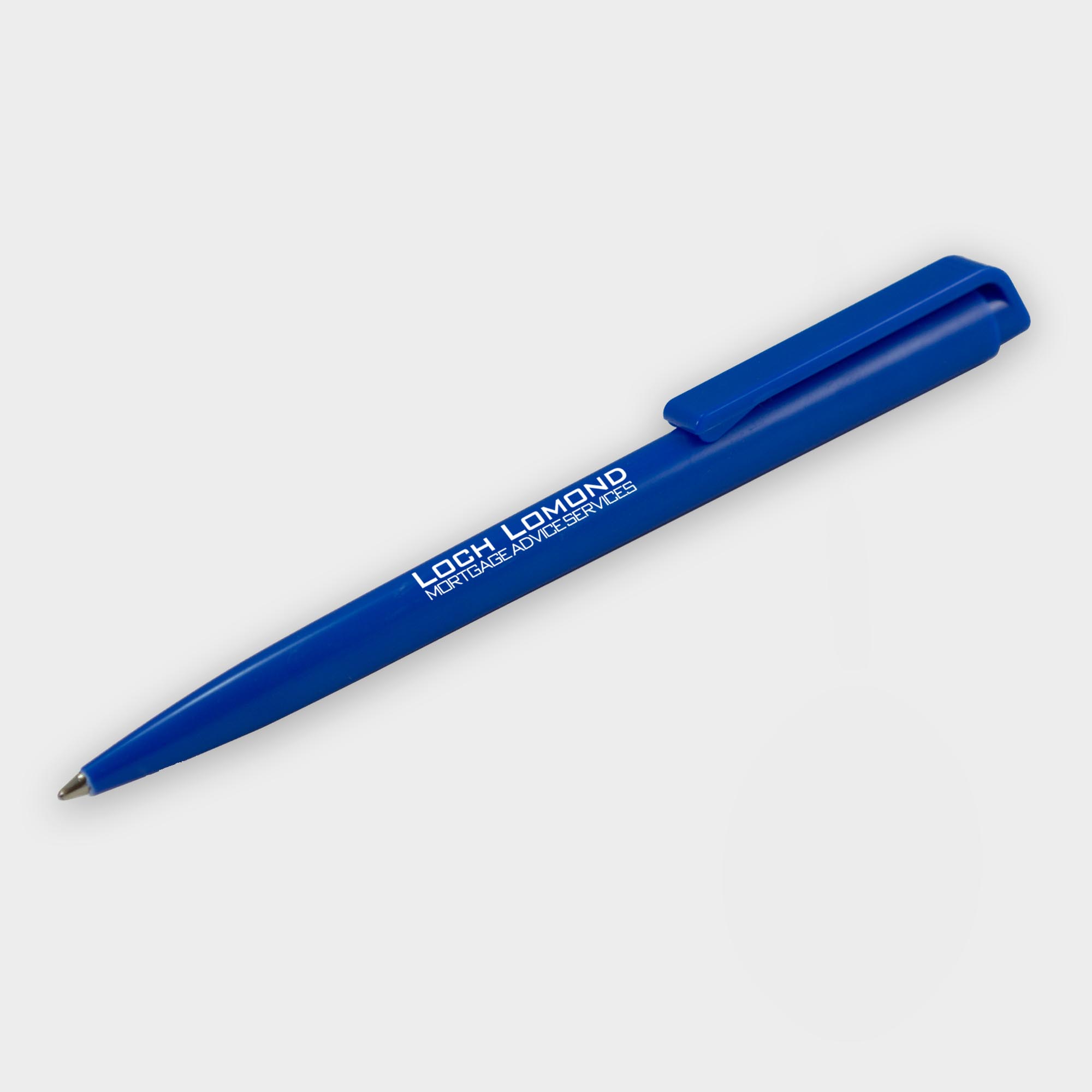 The Green & Good Sky Pen made from recycled CD cases. Twist action retractable pen, available in a variety of colours. Budget option for the price-conscious customer. Black ink as standard. Blue