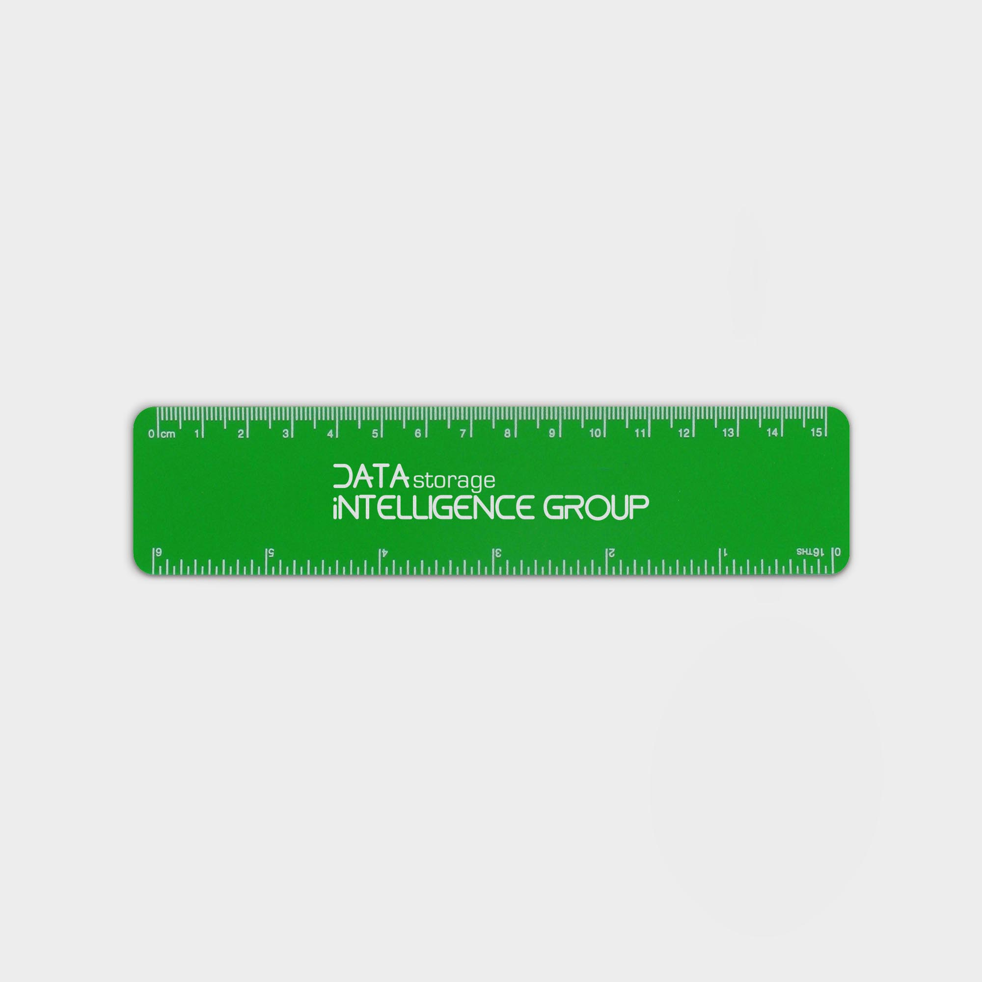 The Green & Good 15cm Flexi Ruler is made from recycled polypropylene. Made in the UK, it is very thin and light, perfect for mailers and as a give-away. Available in a selection of colours. 1 colour print only as standard. Digital print is only available on the white ruler. Green