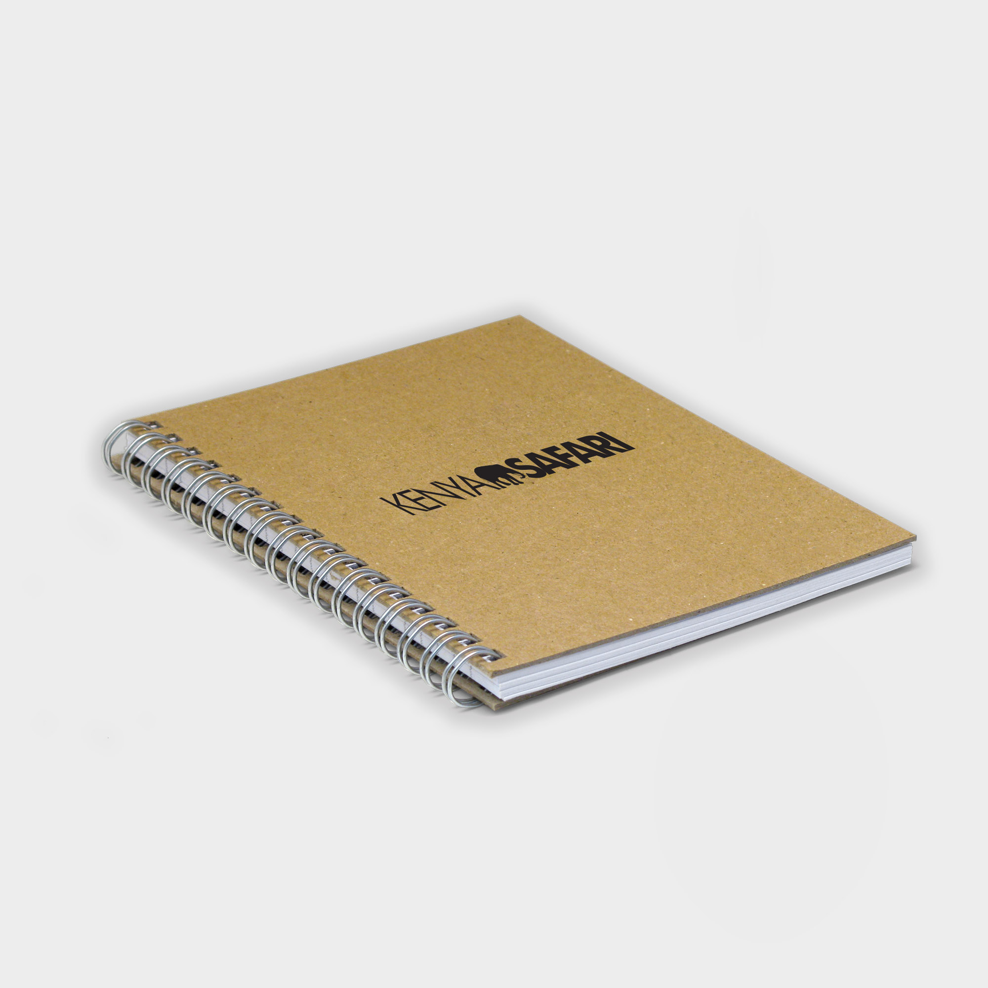 The Green & Good Wirebound Notebook is made from recycled paper - size A6. The front and back cover is made from recycled cardboard (1200 microns), the sheets are 80gsm. Comes wirebound with 50 sheets as standard. Please contact us if you require a bespoke number of sheets.