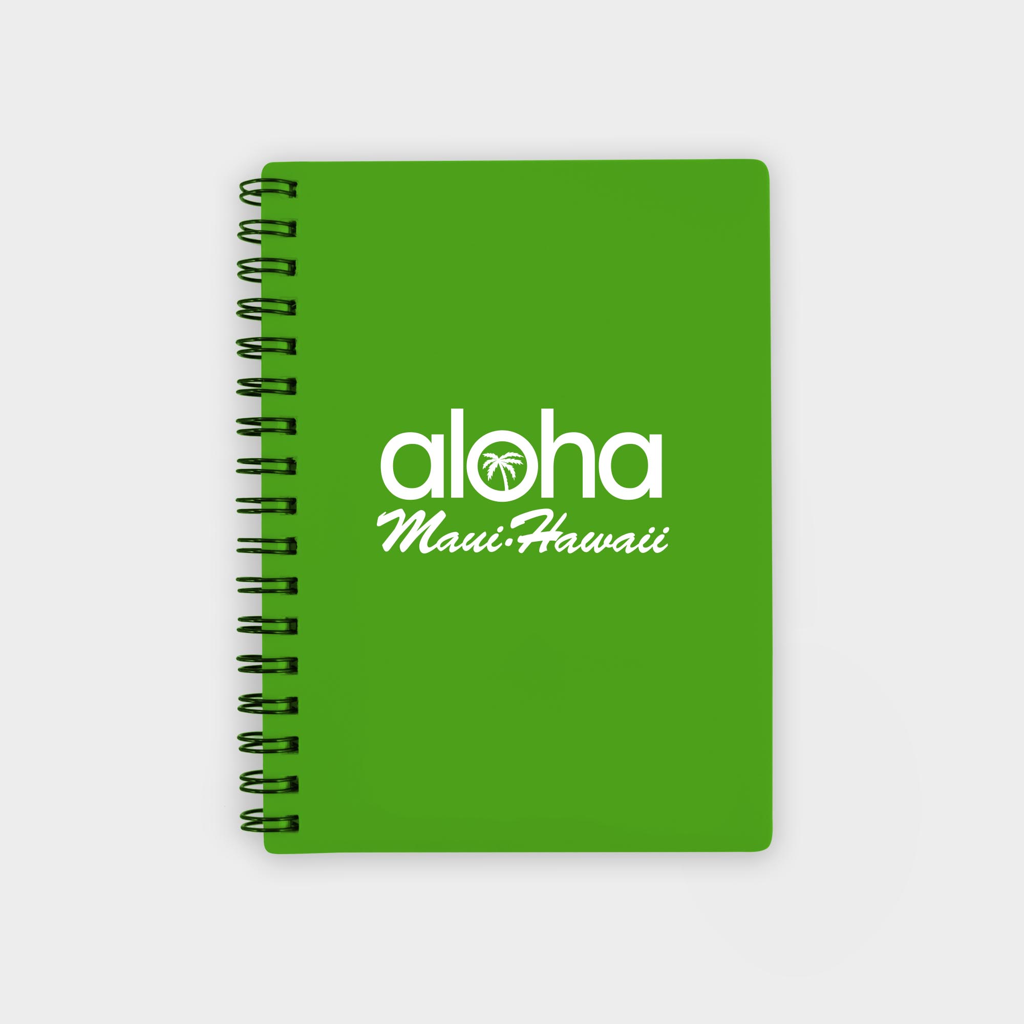 The Green & Good Polypropylene Notebook comes with recycled paper - size A6. The front and back cover is made from recycled polypropylene (500 microns), the sheets are 80gsm. Comes wirebound with 50 sheets as standard. Please contact us if you require a bespoke number of sheets. Green