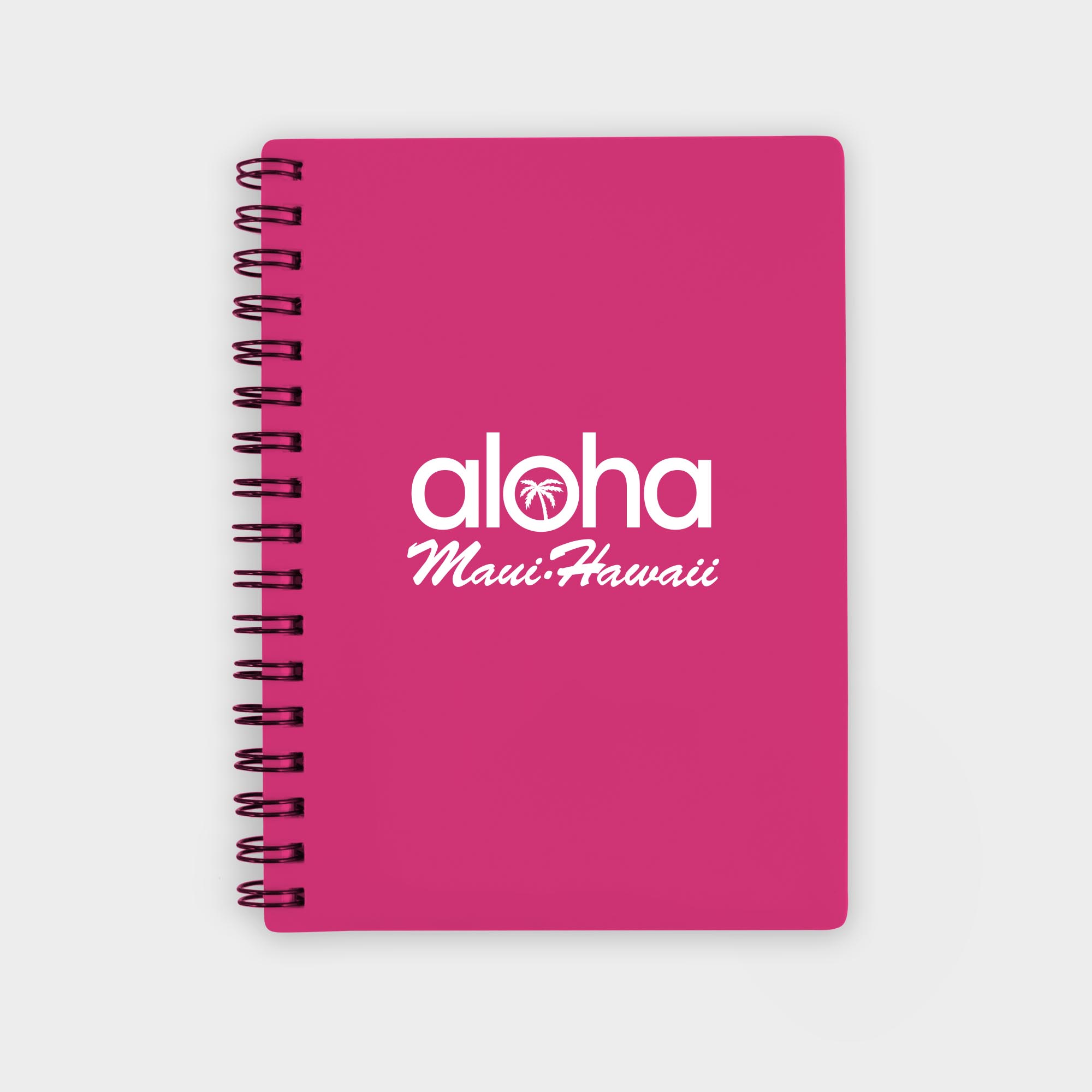 The Green & Good Polypropylene Notebook comes with recycled paper - size A6. The front and back cover is made from recycled polypropylene (500 microns), the sheets are 80gsm. Comes wirebound with 50 sheets as standard. Please contact us if you require a bespoke number of sheets. Pink