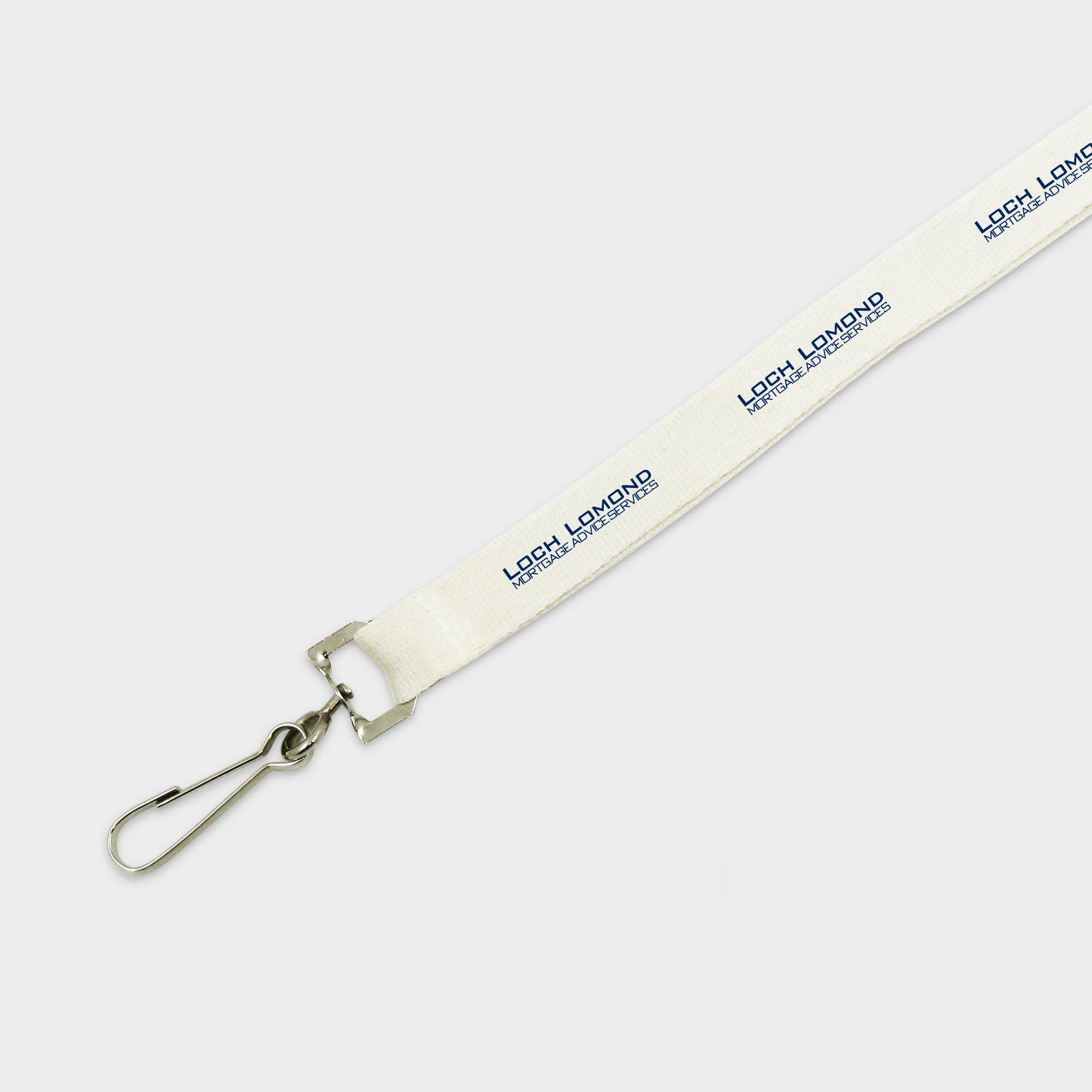 The Green & Good 15mm Lanyard is made from sustainable plant fibre. A great eco-friendly alternative to a standard lanyard. Biodegradable and available in a standard off-white colour. Pantone matching of lanyard possible (Subject to MOQ). Standard Dog-Clip. Other clip options, short release and safety breaks are available. Please contact us for more information.