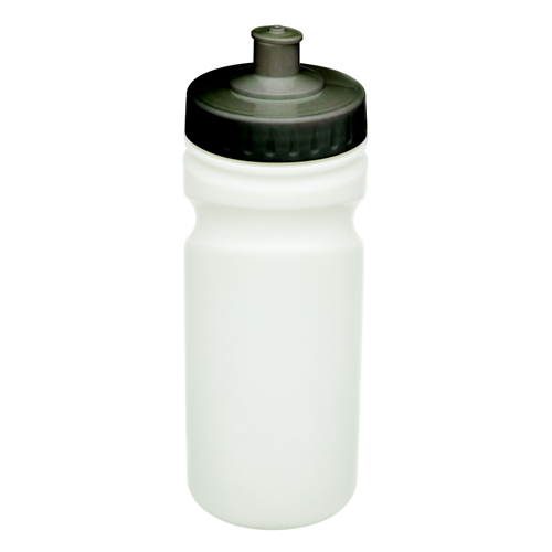 The Green & Good Sports-Bottle made from biodegradable plastic. An eco-friendly and reusable water bottle with 500ml capacity. Great print area and practical finger grip handle. Made in the UK and comes with a recyclable coloured lid as standard. Not suitable for hot liquids. Lid is available in up to 11 different colours. Black