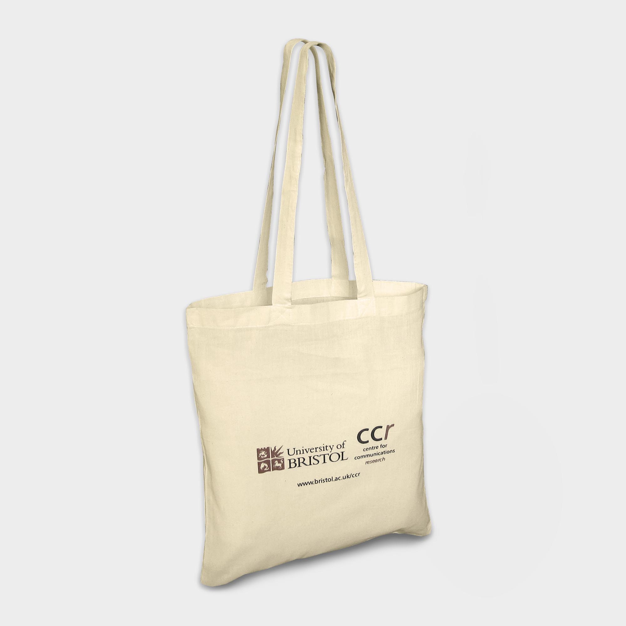 The Green & Good Great Value Cotton Shopping bag with long handles