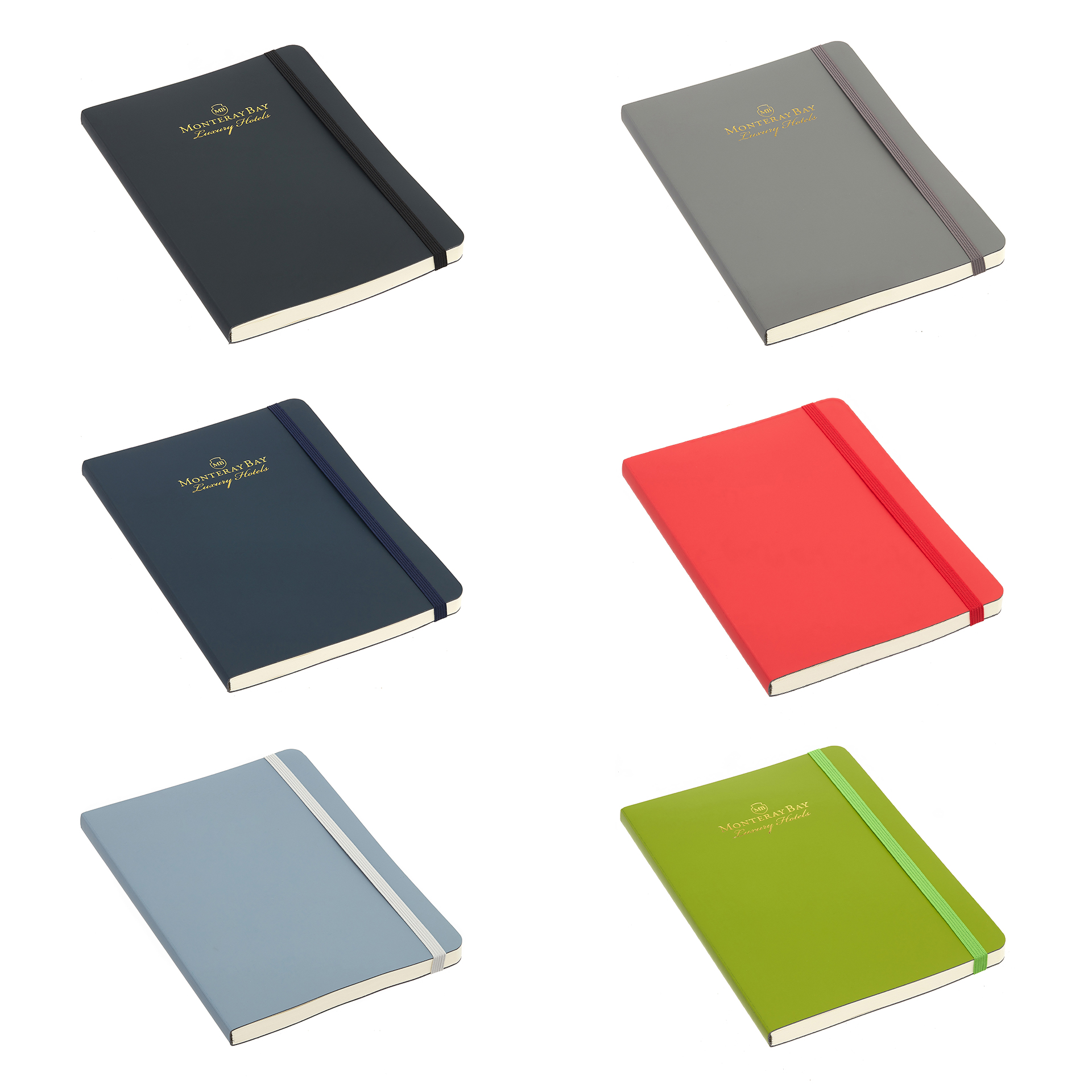 Contemporary notebook with covers made from recycled leather fibres which are Oekotex certified. Made in the EU, this notebook has a great feel is and is beautifully finished. Comes as standard with 192 (96 sheets) pages ivoryÊsustainable LINED paper. AvailableÊin 6 stylish colours with elastic closures as shown.